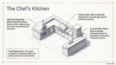 Commercial-Grade Materials for Austin Outdoor Kitchens